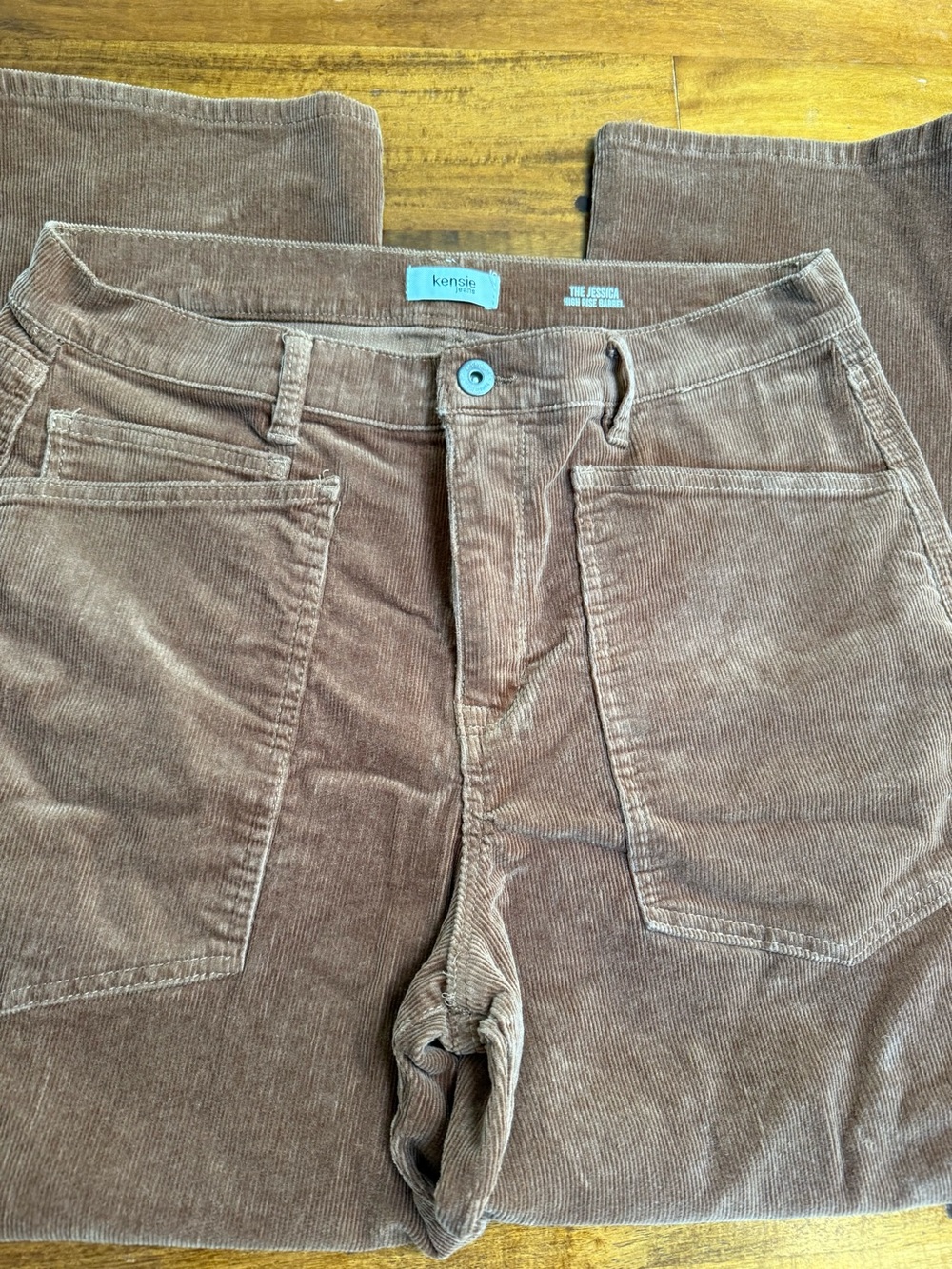 Kensie women's Brown Corduroy Pants